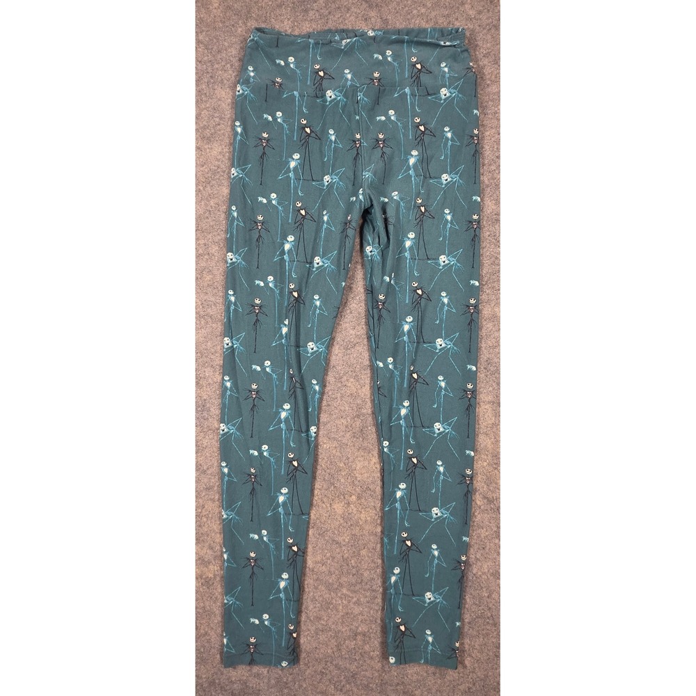 LuLaRoe Disney Nightmare Before Christmas Jack Skellington Leggings One Size OS